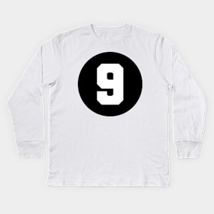 Number Nine - 9 Kids Long Sleeve T-Shirt